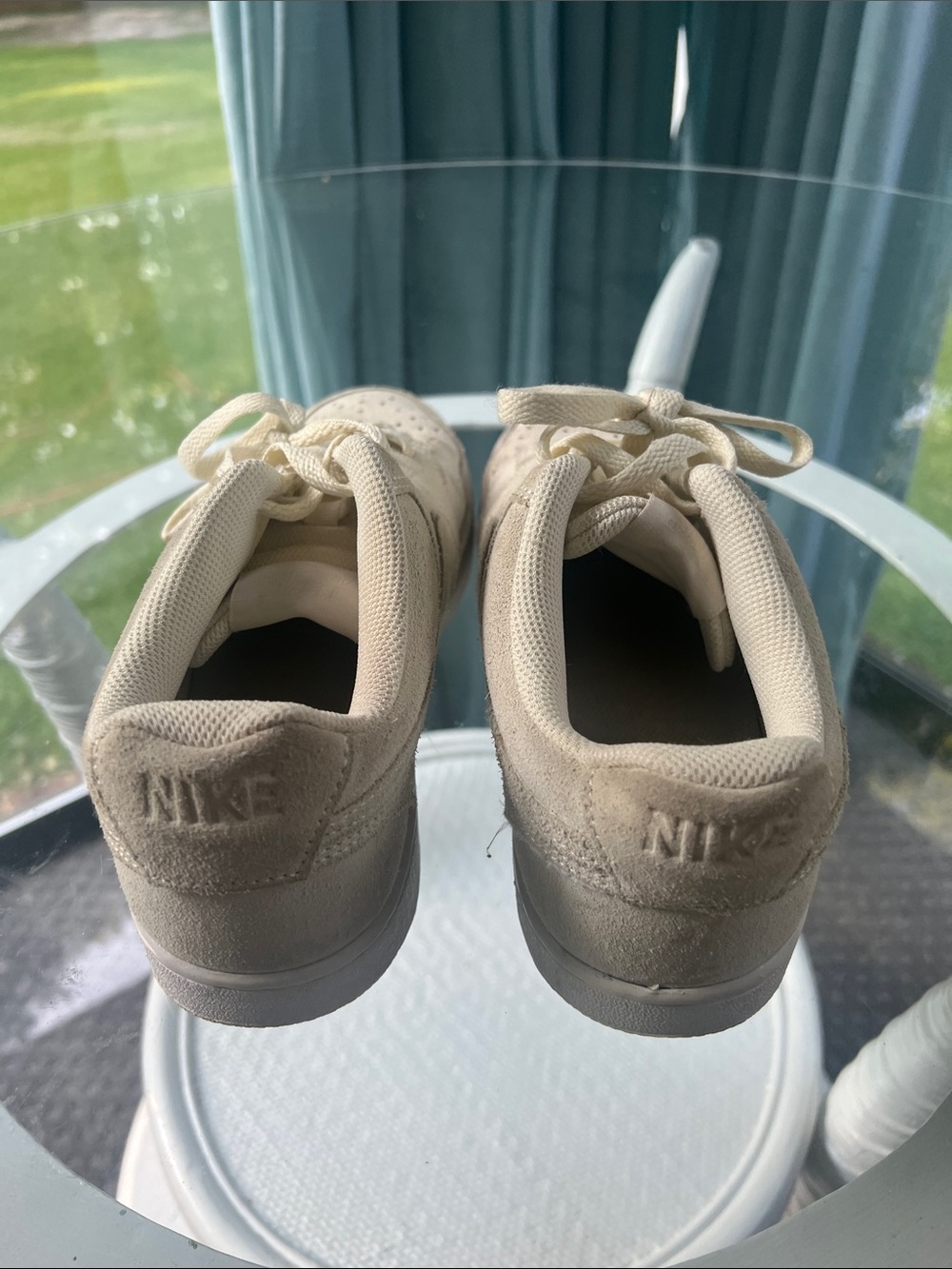 Nike Women's Cream Beige Athletic Shoes